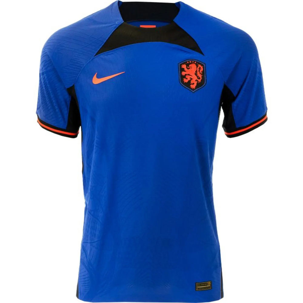 uit shirt nederlands elftal WK 2022 blauw