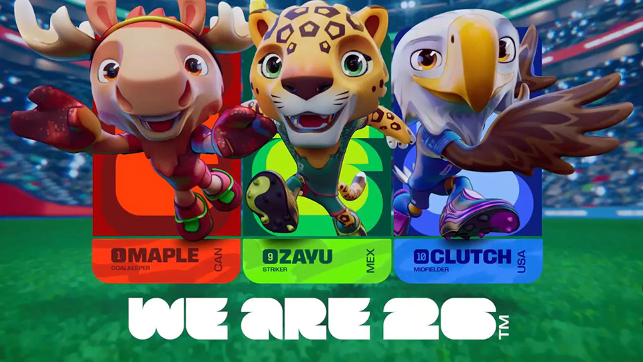 mascottes wk 2026 voetbal